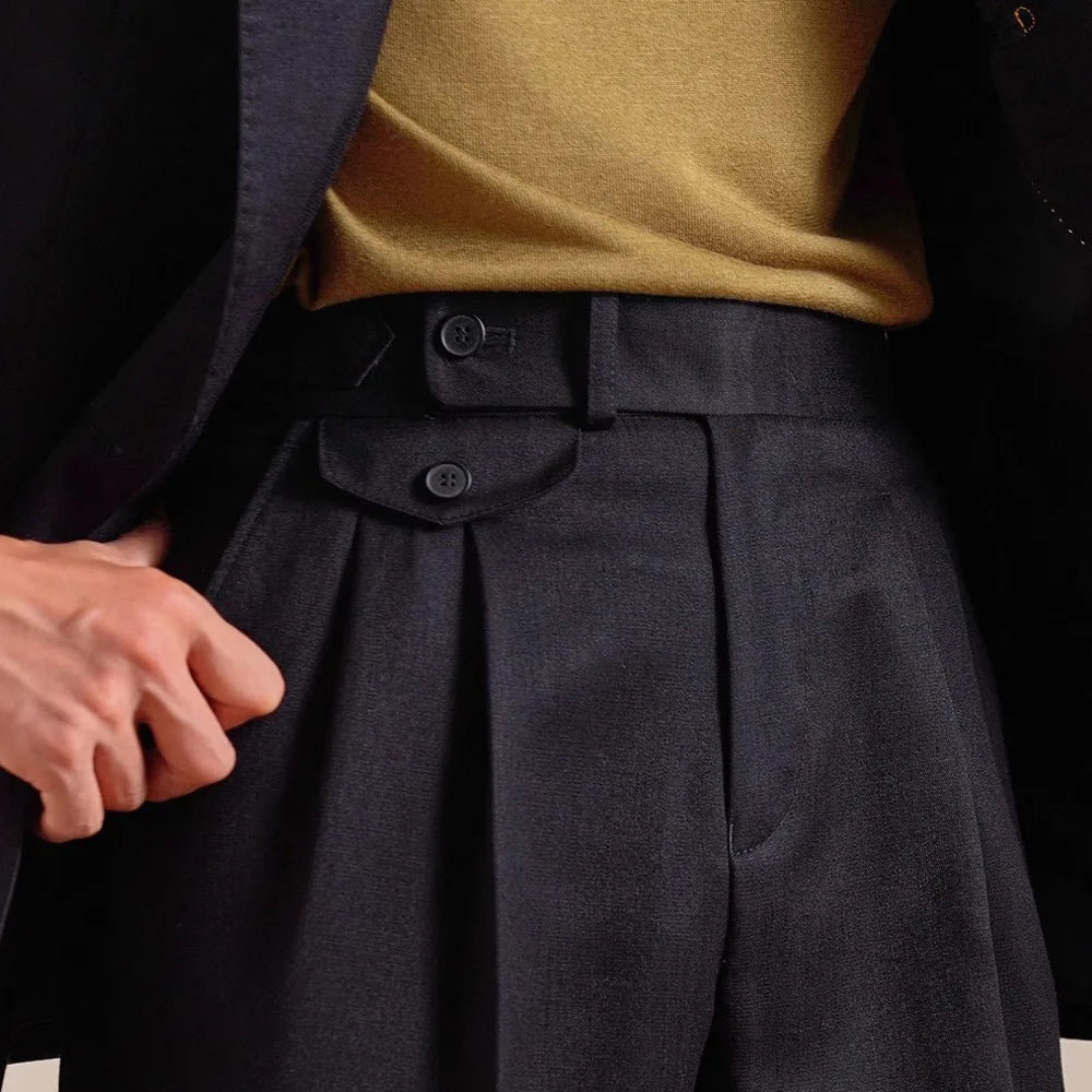 Naples Pleated Trousers